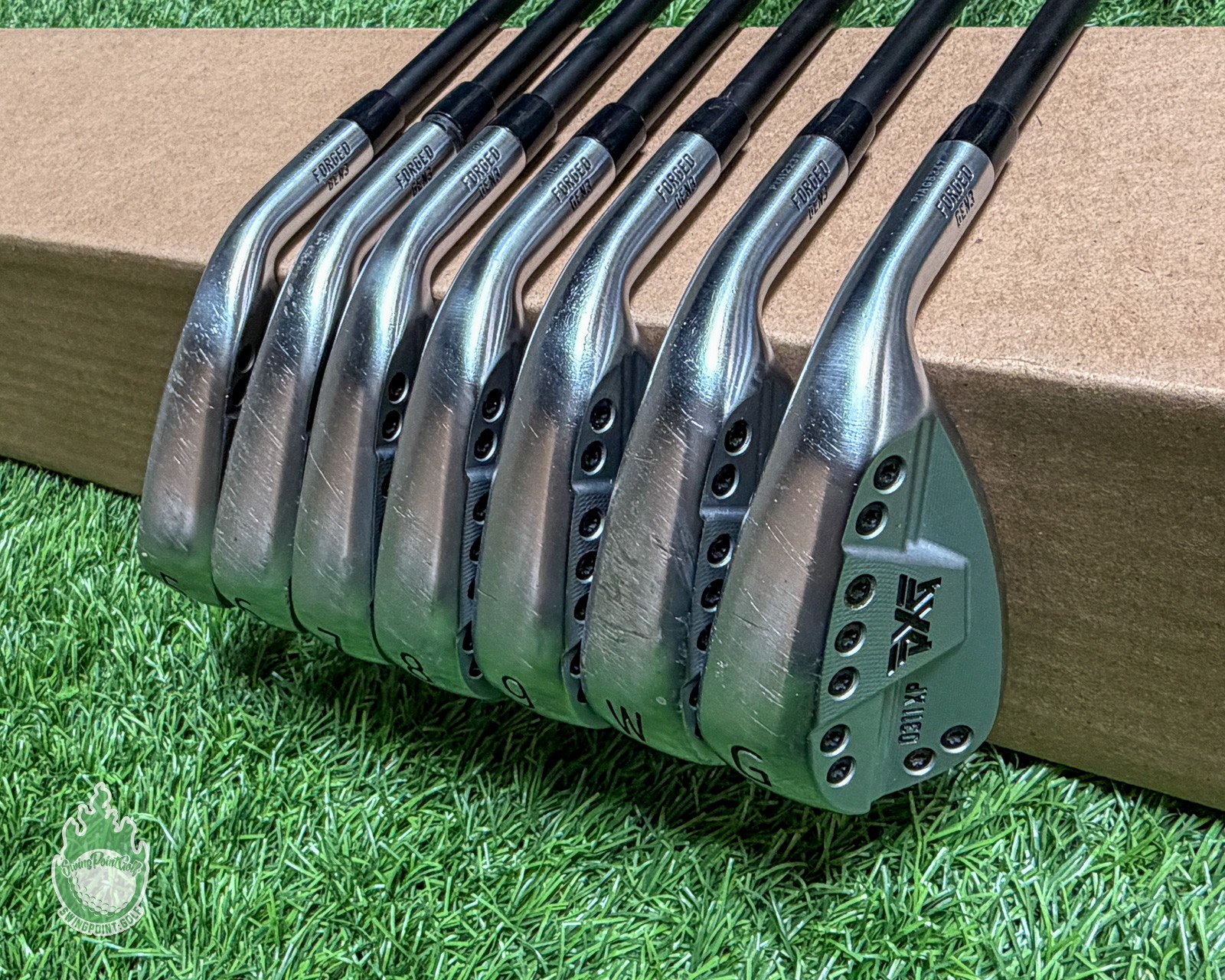 Used RH PXG 0311XP Forged Gen 3 Irons 5-PW/GW MMT 70g Regular Graphite Golf Set Used RH PXG 0311XP Forged Gen 3 Irons 5-PW/GW MMT 70g Regular Graphite Golf Set