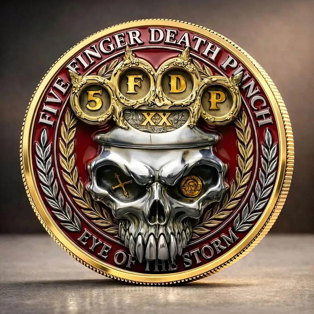 Five Finger Death Punch Commemorative Coin Five Finger Death Punch Commemorative Coin