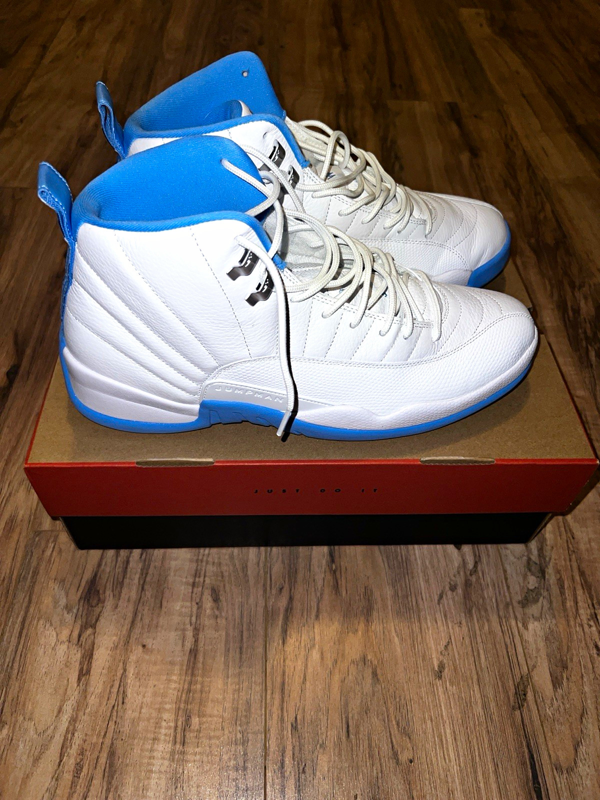 Jordan Air Jordan 12 Retro Melo 2025 White/University Blue CT8013-112 Jordan Air Jordan 12 Retro Melo 2025 White/University Blue CT8013-112