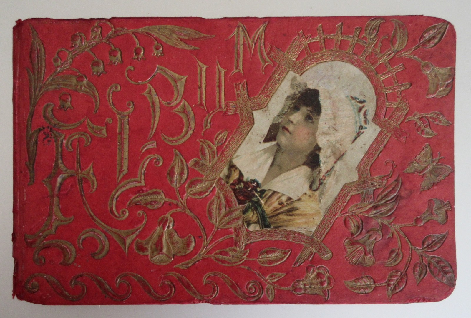 Antique AUTOGRAPH ALBUM 1895 LILA BENNET Green Ridge Missouri Victorian Scraps Antique AUTOGRAPH ALBUM 1895 LILA BENNET Green Ridge Missouri Victorian Scraps
