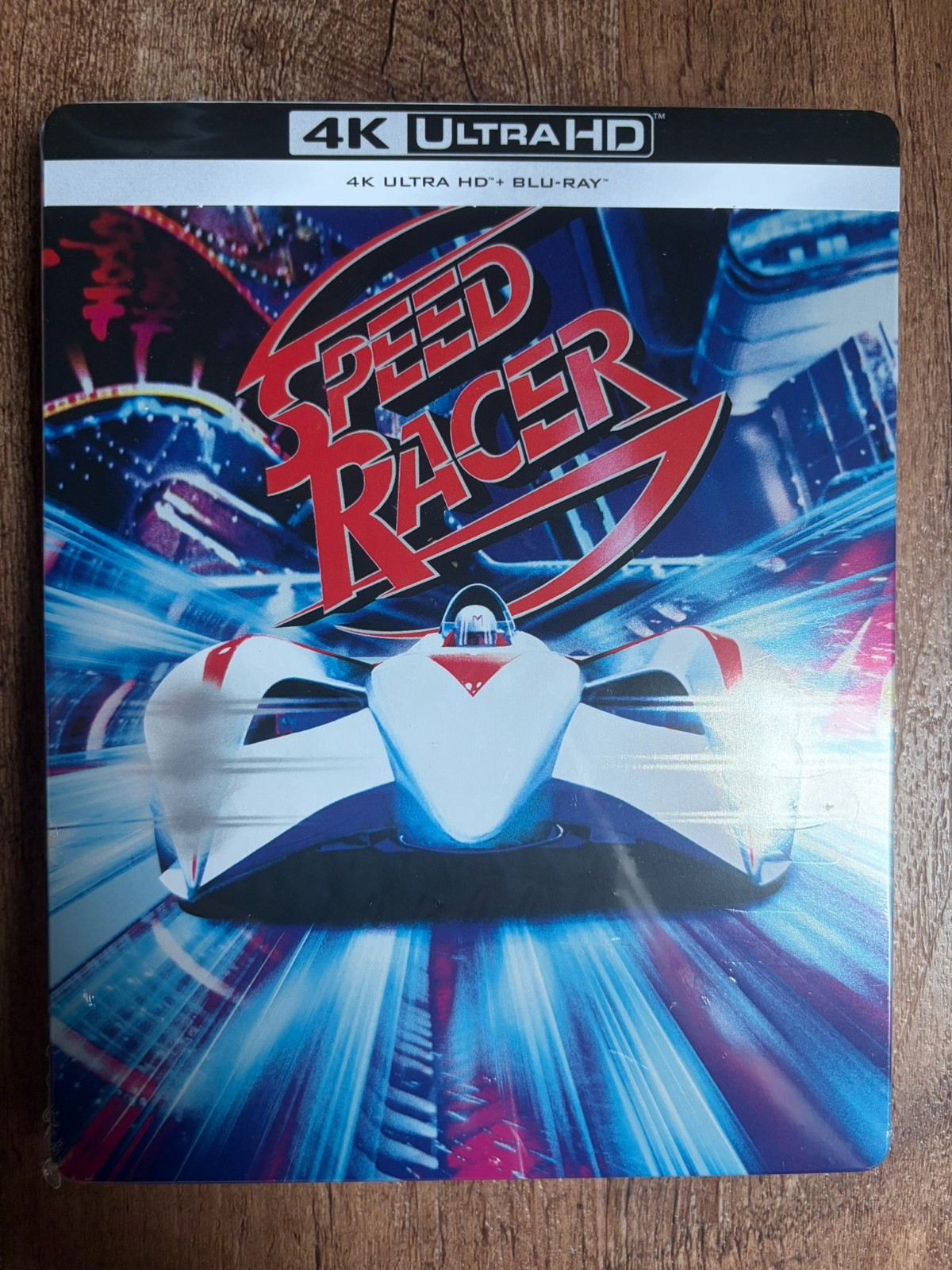 Speed Racer w. Steelbook (4K UHD + Blu-ray, EU Import, Region Free) *NEW/SEALED*