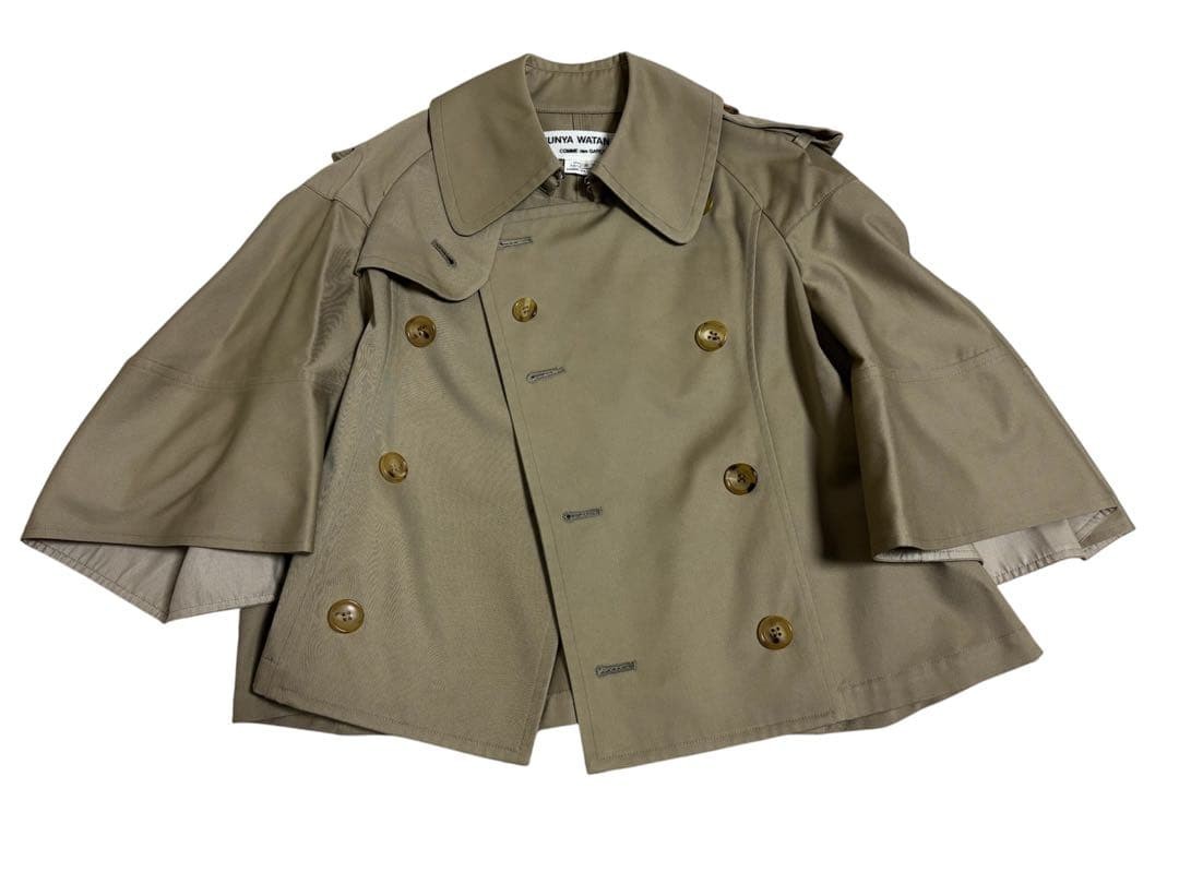 Junya Watanabe Comme des Garcons Trench Coat Short Jacket S Japan