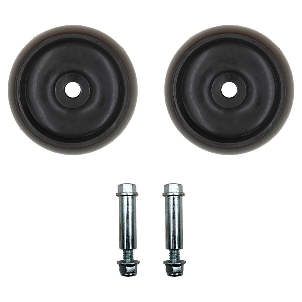 Two (2) New Aftermarket Replacement Deck Wheels W/ Bolts & Nuts Fits John Deere