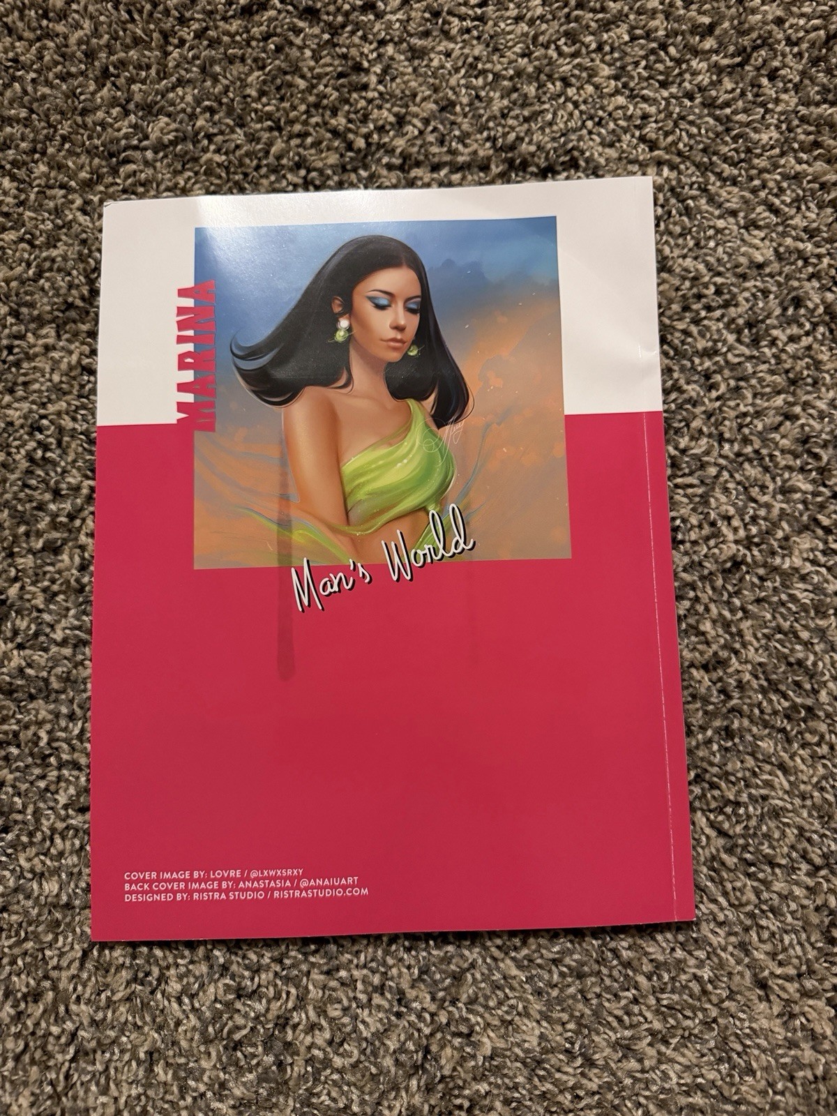 MARINA Ancient Dreams In A Modern Land Magazine + CD  MARINA AND THE DIAMONDS