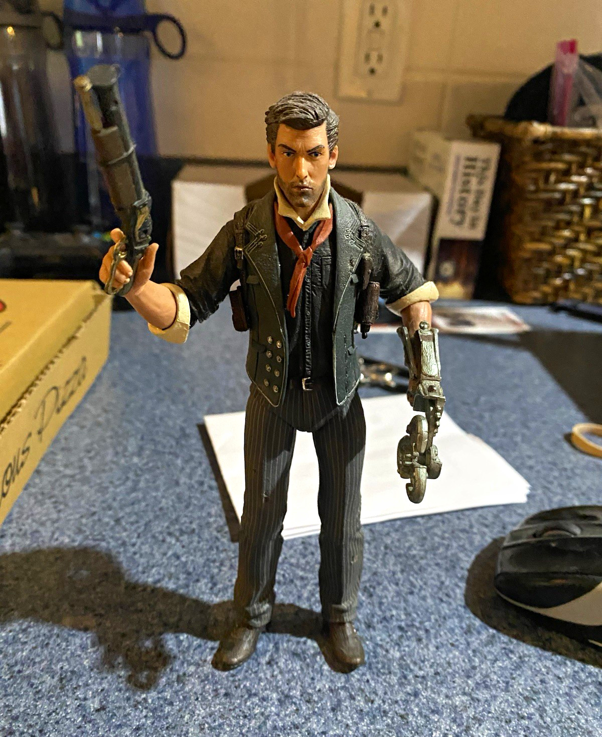 NECA Bioshock Infinite W/ Weapon Booker Dewitt Action Figure Loose, Complete NECA Bioshock Infinite W/ Weapon Booker Dewitt Action Figure Loose, Complete