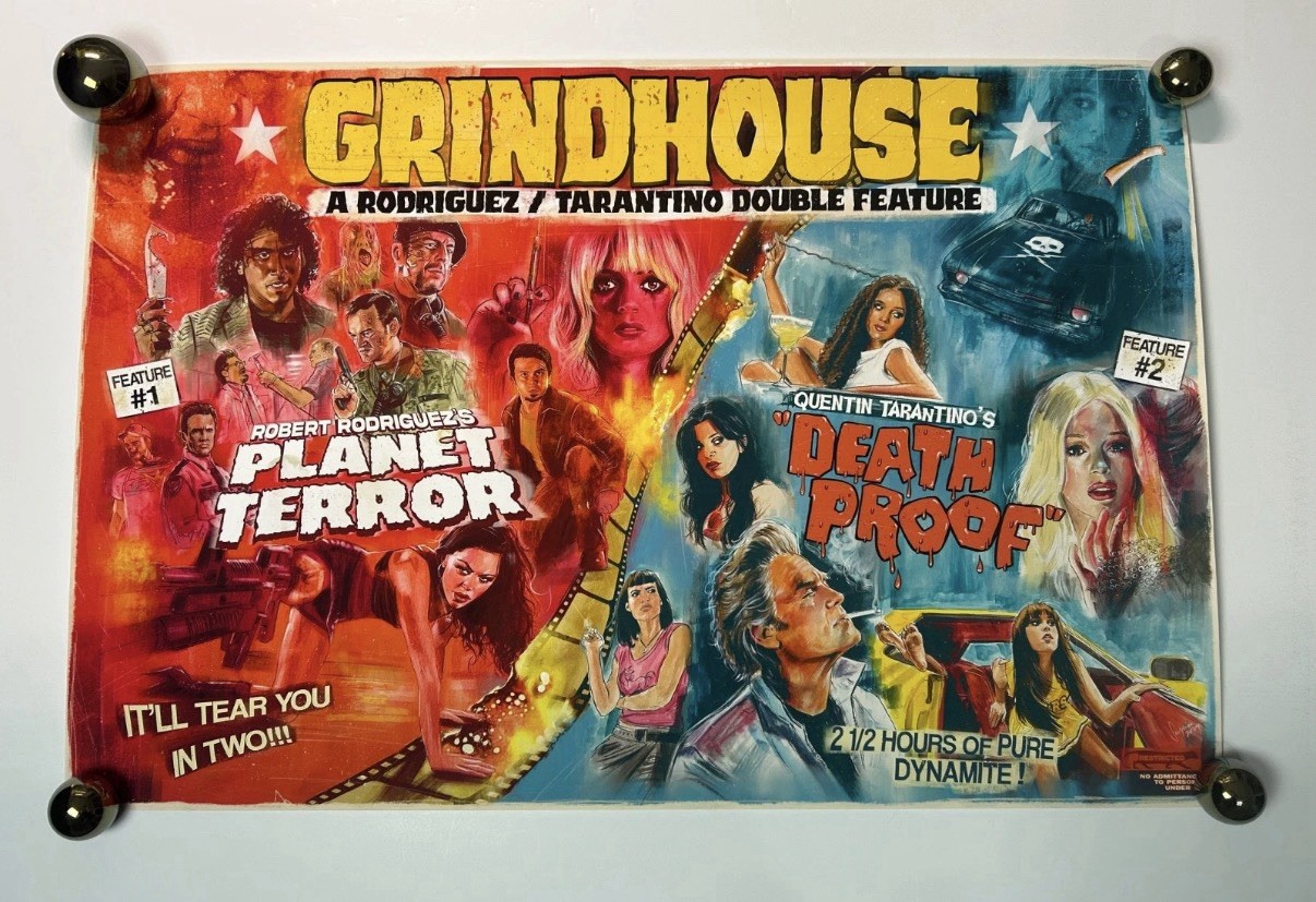 Suspiria Vilchez GRINDHOUSE Print Mondo Planet Terror DEATH PROOF Tarantino OOP Suspiria Vilchez GRINDHOUSE Print Mondo Planet Terror DEATH PROOF Tarantino OOP