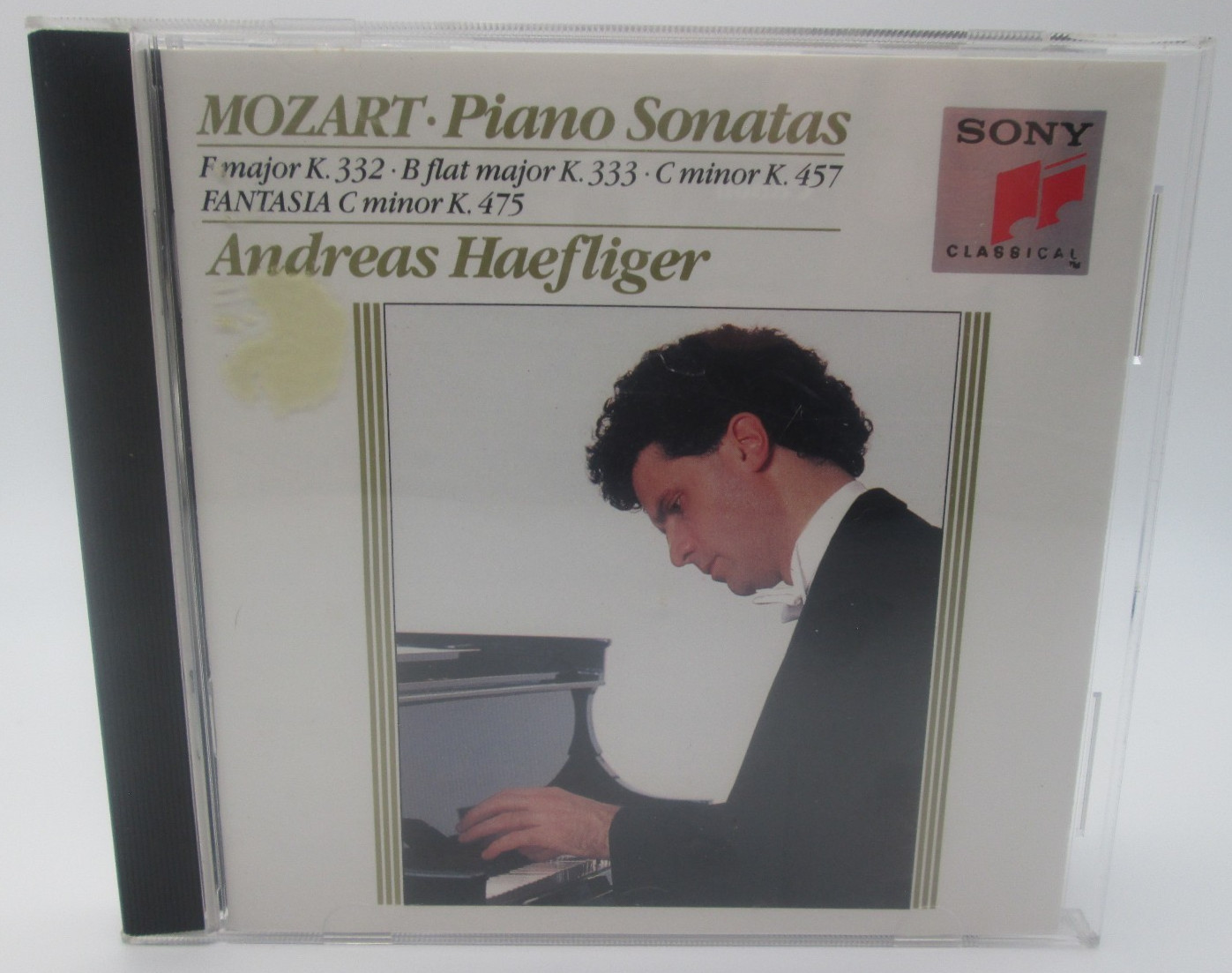 Mozart Piano Sonatas K. 332, 333, 475 & 457 (Andreas Haefliger) Sony Classical 