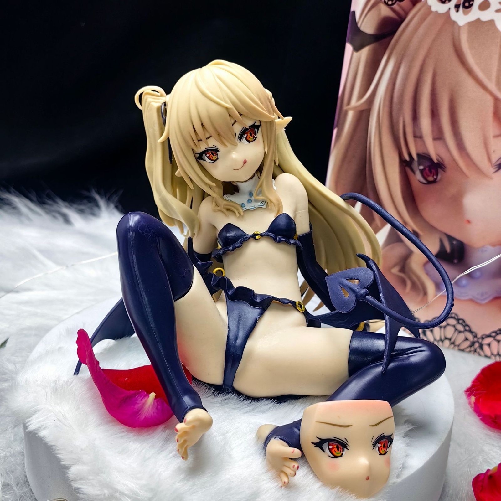 Anime Hentai Sexy Devil Girl PVC Figure Model Statue Statue Figure W/Box H18CM Anime Hentai Sexy Devil Girl PVC Figure Model Statue Statue Figure W/Box H18CM