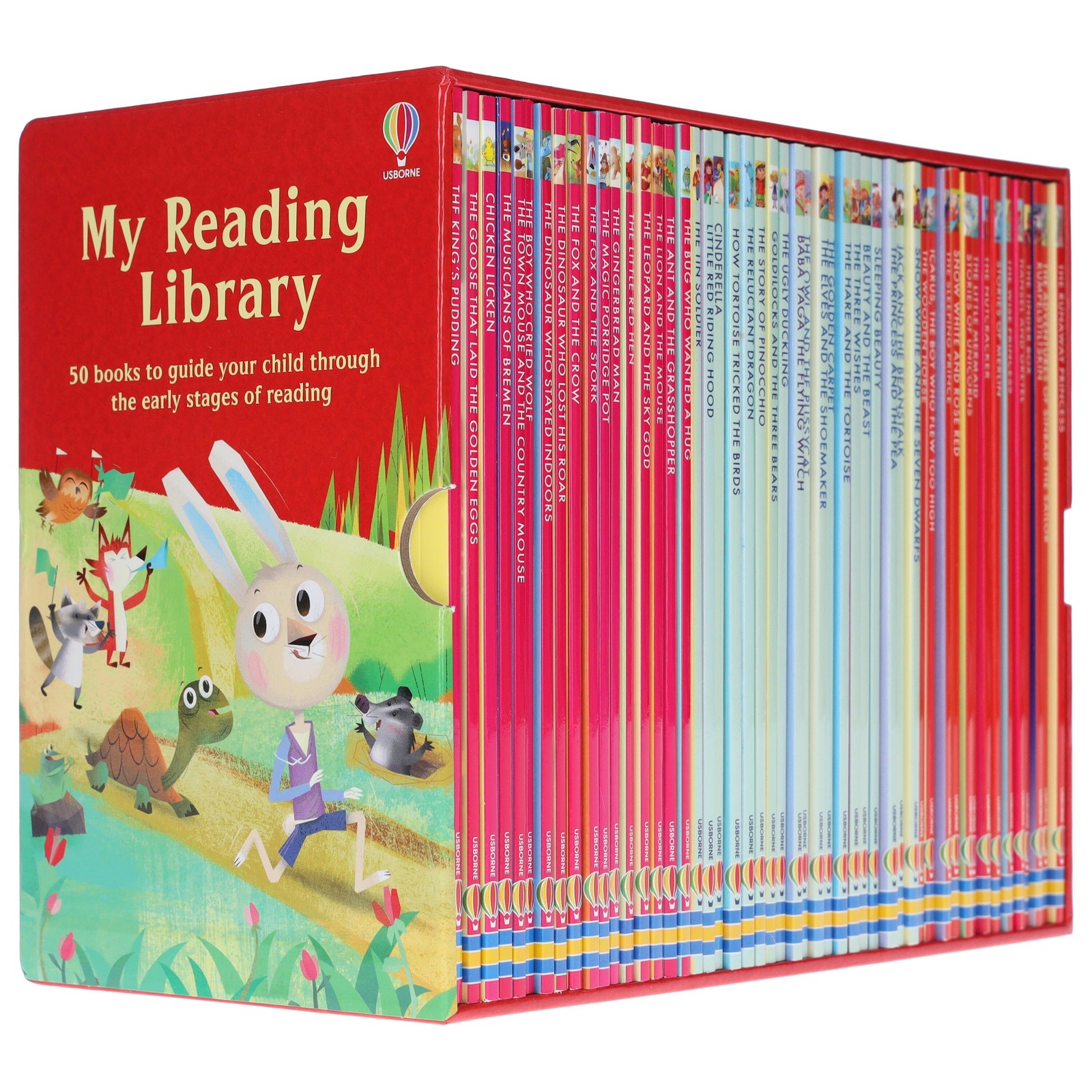 The Usborne Reading 50 Books Set (with Free Audio Online) - Ages 5+ - Paperback
