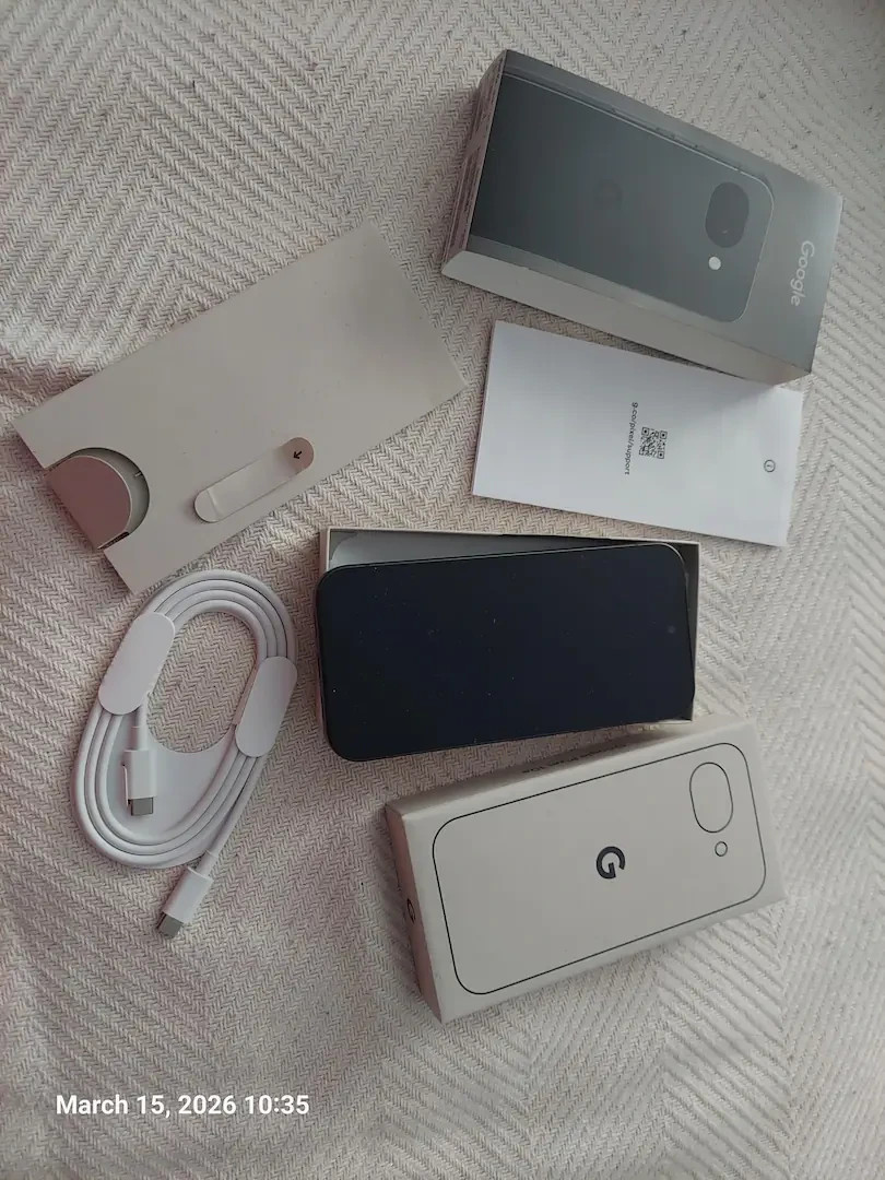 New Open Box Google Pixel 10a 128GB Obsidian Black Unlocked in Box