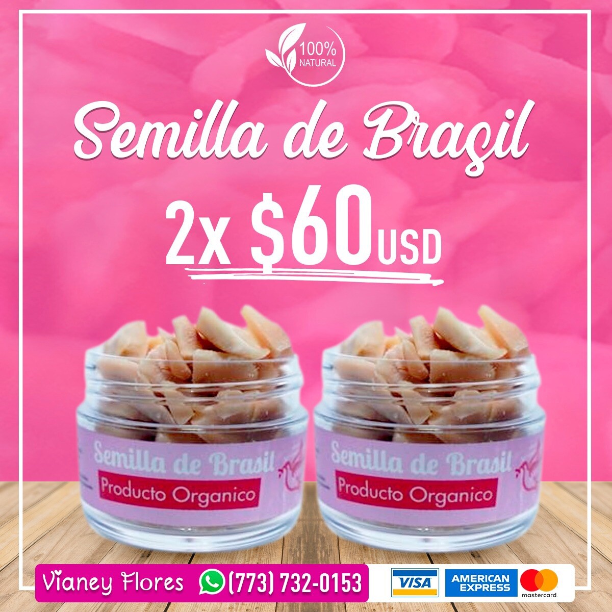 Semilla De Brazil  La Original.