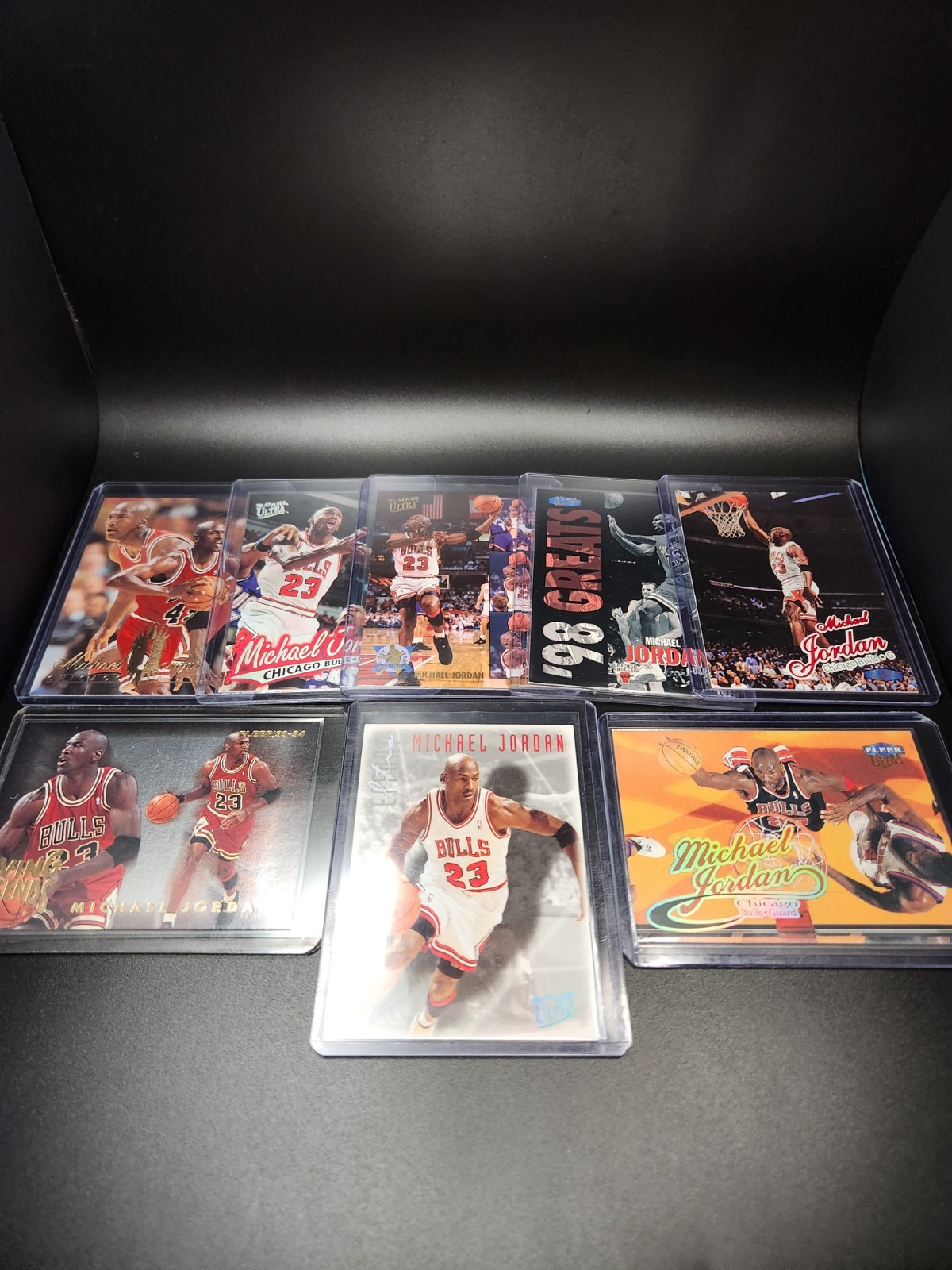 Micheal Jordan 8 Card Lot Fleer Ultra Flair Living Legends 1st Team All NBA 🔥🐐 Micheal Jordan 8 Card Lot Fleer Ultra Flair Living Legends 1st Team All NBA 🔥🐐