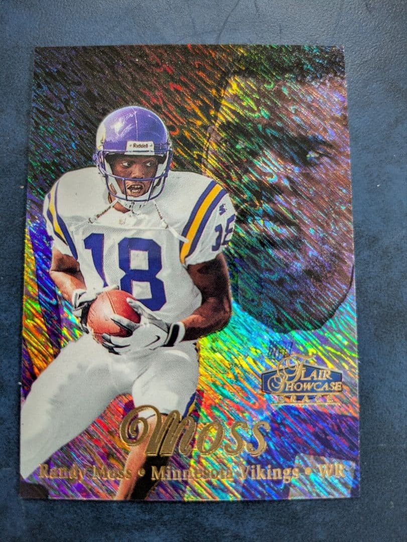 Randy Moss 1998 Flair Showcase row1