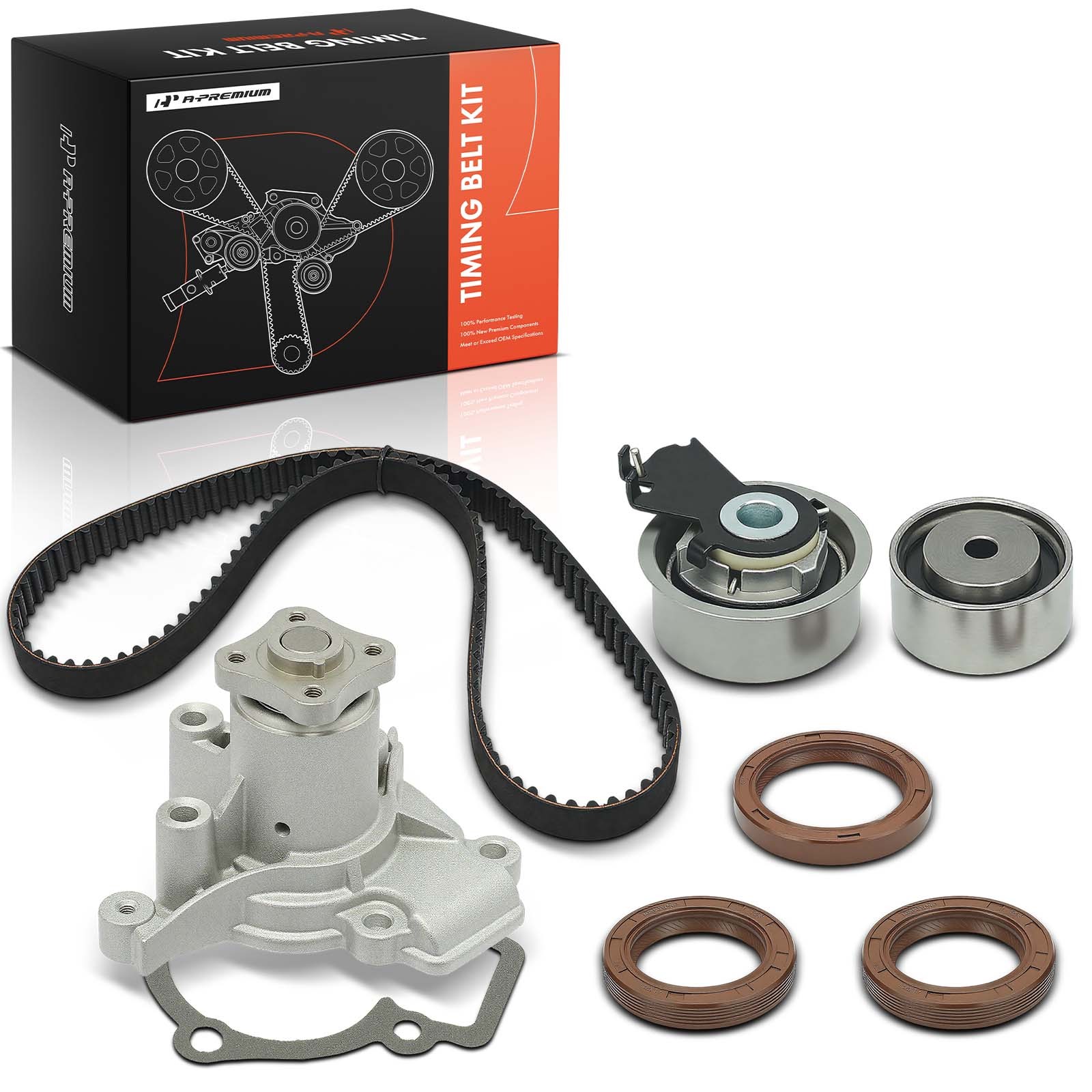 A-Premium 7x Timing Belt & Water Pump Kit for Hyundai Elantra 2006-2012 Kia Soul