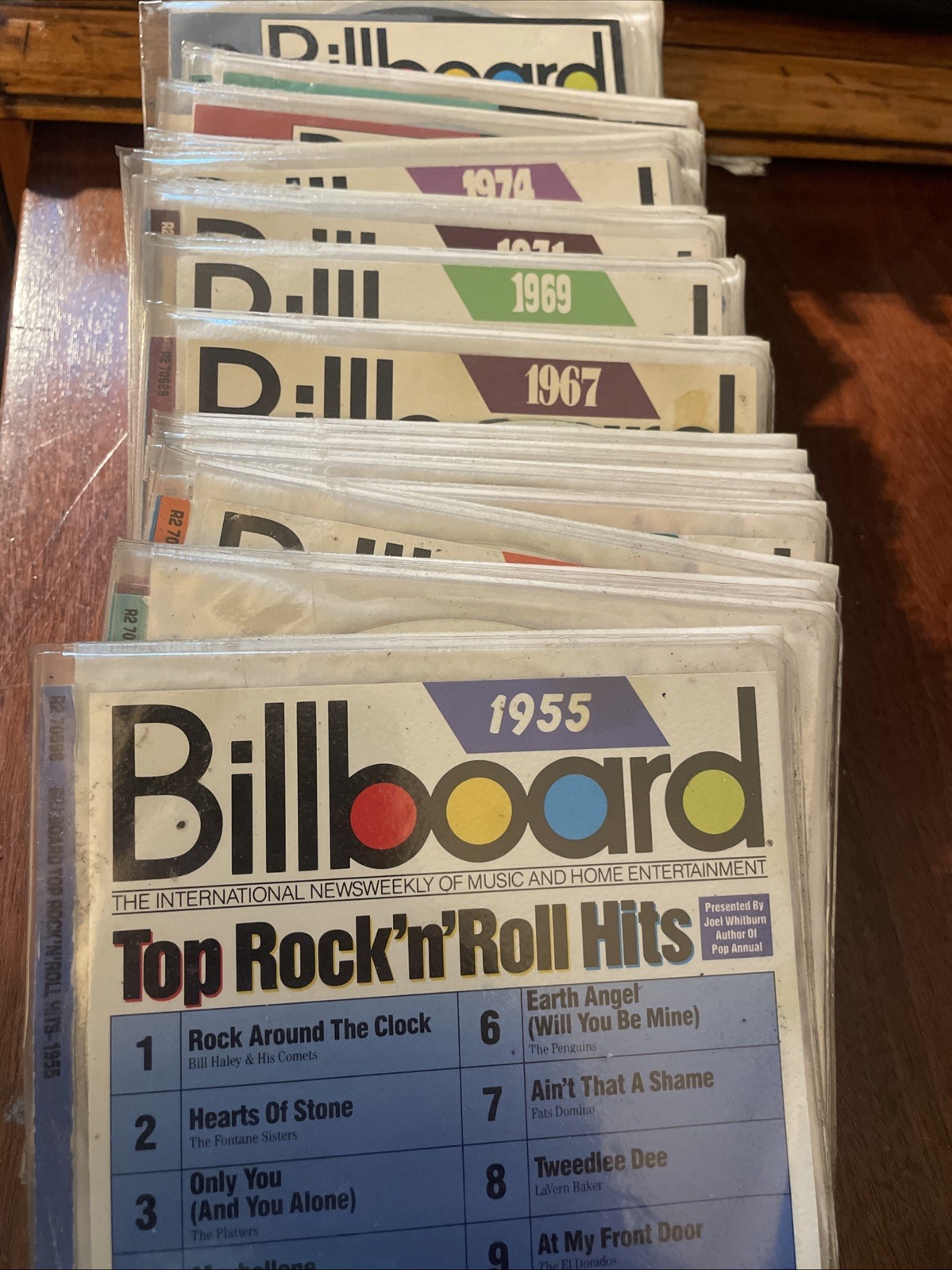 Billboard Top Hits Cd Collection 1955-1989 See Description For Details Billboard Top Hits Cd Collection 1955-1989 See Description For Details