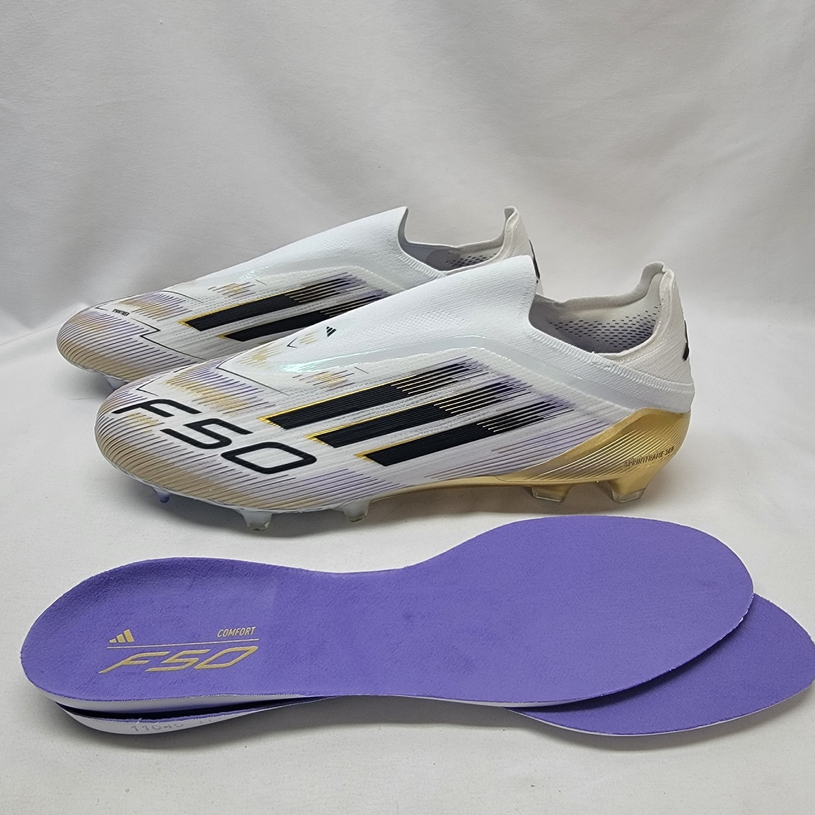 Adidas Adizero F50 Elite Laceless FG Men Size 12 #JH7625 Road to Glory Pack
