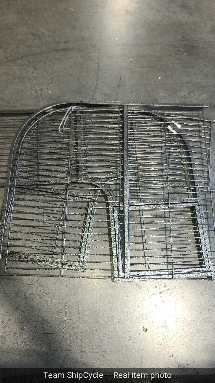 DEFECTIVE Double Bird Cage with center divider for Parrot Macaw Aviary W G3D