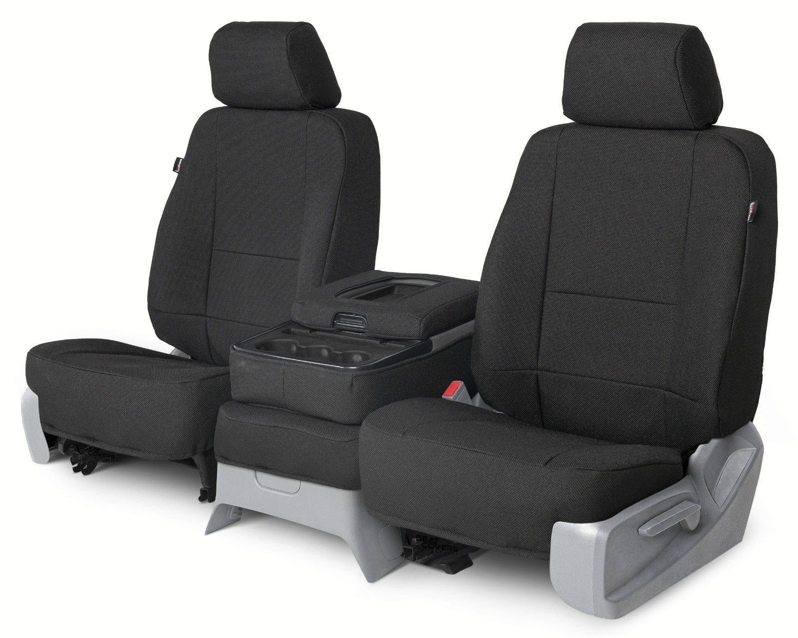 Seat Covers for 2014-2018 BMW X5 Front Set Black Tweed Custom Fit