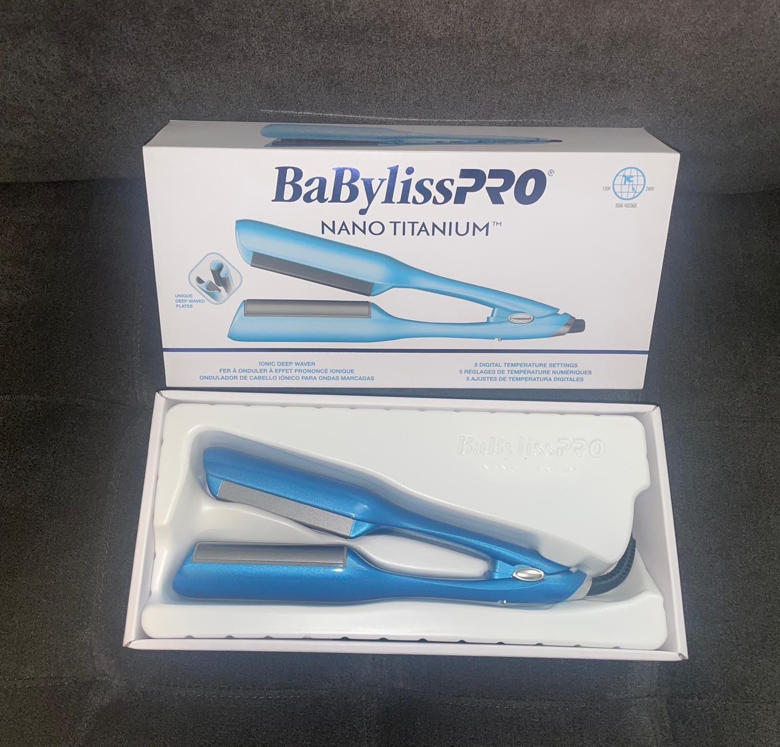 BaByliss PRO Nano Titanium Ionic  + JVN Brush + JVN Bag + JVN Clips