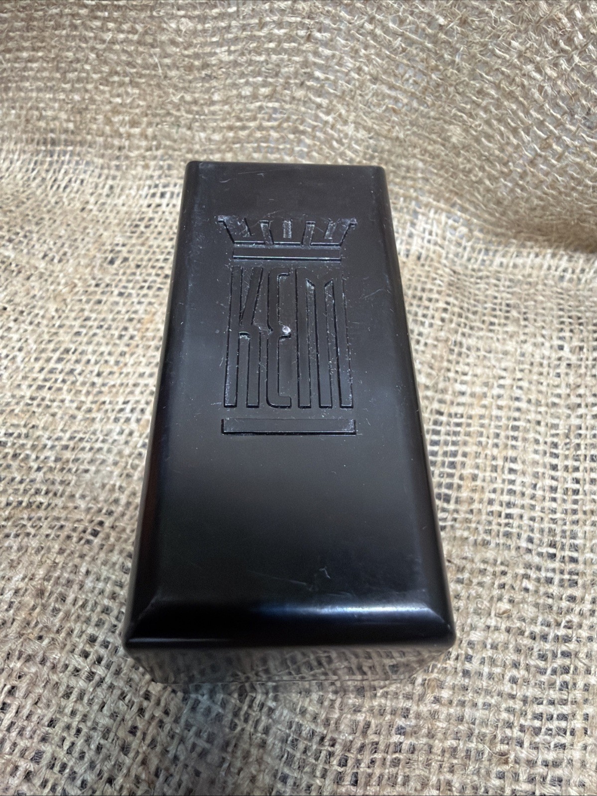 Vintage KEM Black Card Case New York USA. Vintage KEM Black Card Case New York USA.
