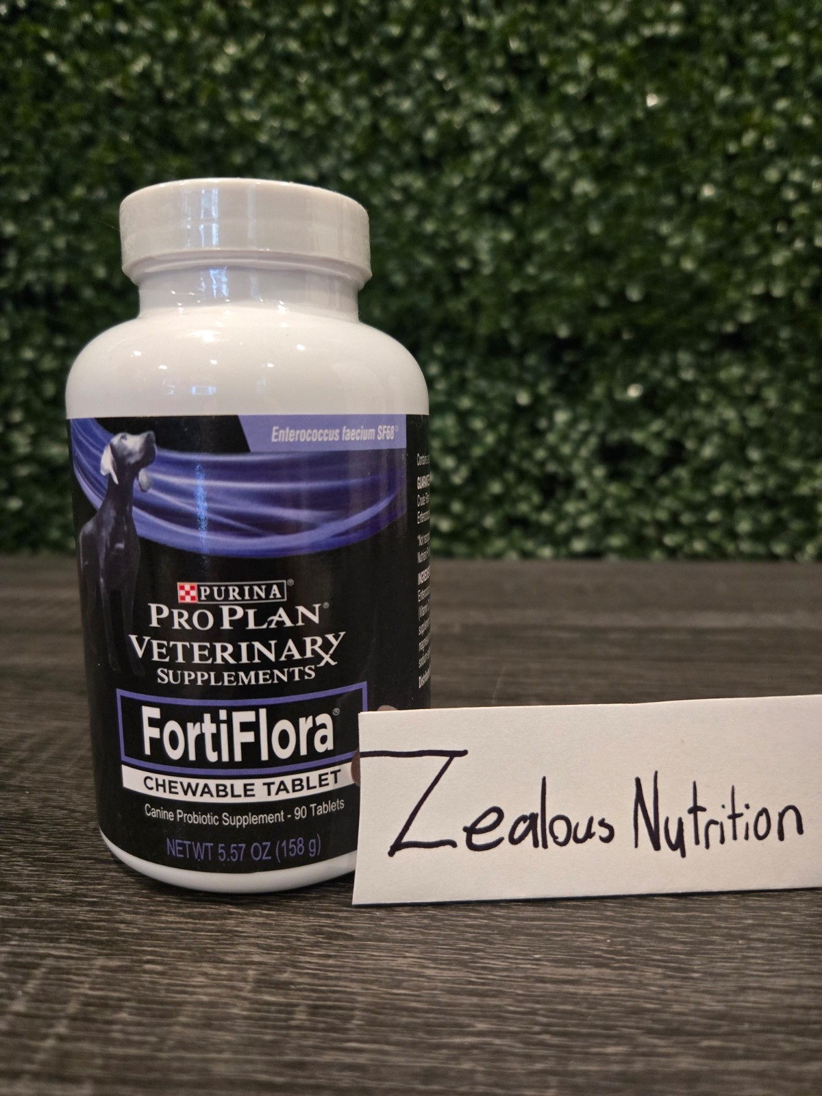 Purina Pro Plan FortiFlora Probiotic Chewable Tablets for Dogs, 90 Ct - 02/2028