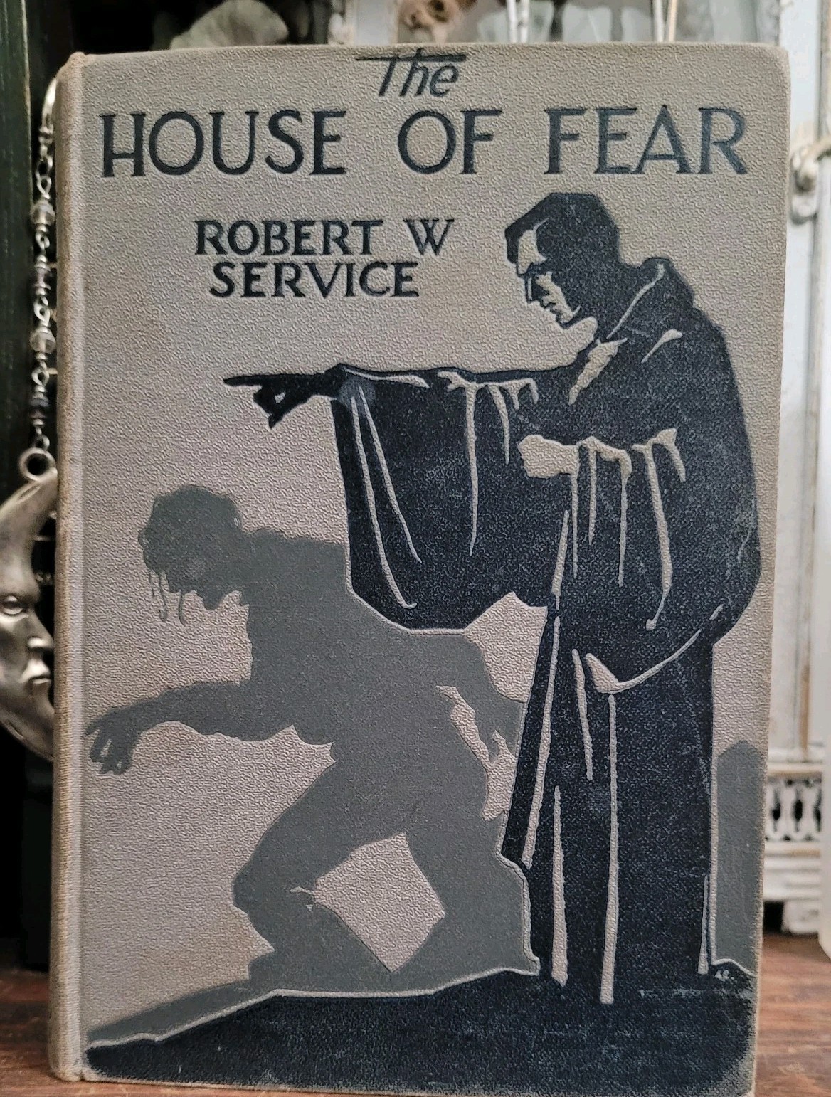 1927 The House Of Fear Service - Antique Weird Mystery Horror Suspense Fiction