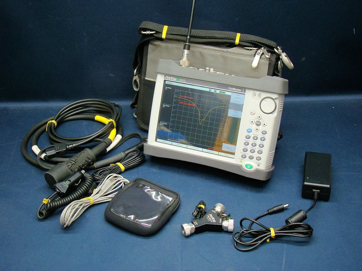Anritsu S361E Site Master 2MHz-6GHz Cable Antenna Analyzer OSLN50A-8 Tested Used