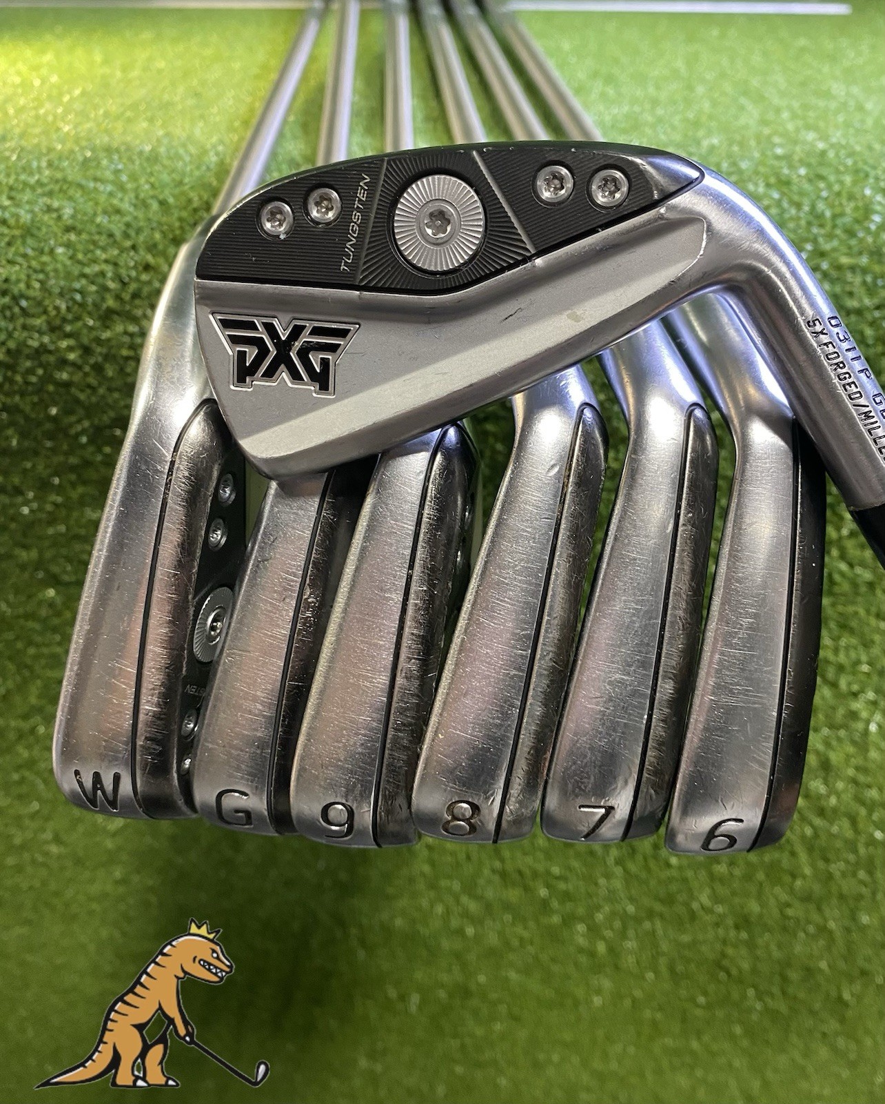 PXG Gen6 0311P Iron Set 5-PW-GW Steelfiber i80 Regular Flex Graphite