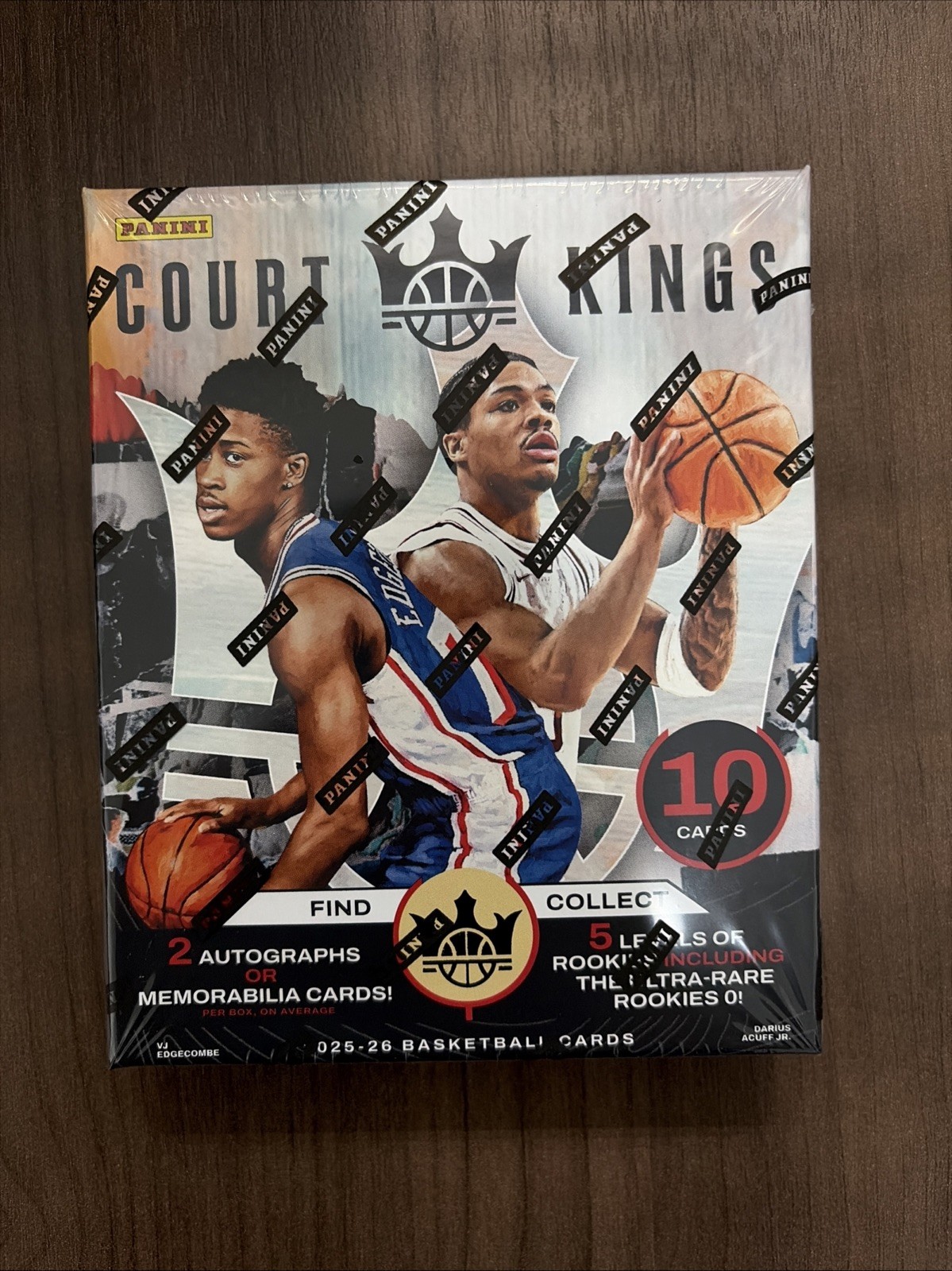 2025-26 Panini Court Kings Basketball NBA Factory Sealed Hobby Box 2025-26 Panini Court Kings Basketball NBA Factory Sealed Hobby Box