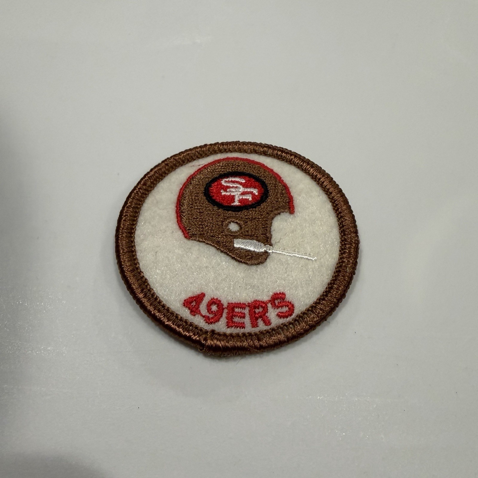 Rare Vintage San Francisco 49ers Iron On Patch Old Logo 60’s 70’s Old Stock 2 In Rare Vintage San Francisco 49ers Iron On Patch Old Logo 60’s 70’s Old Stock 2 In