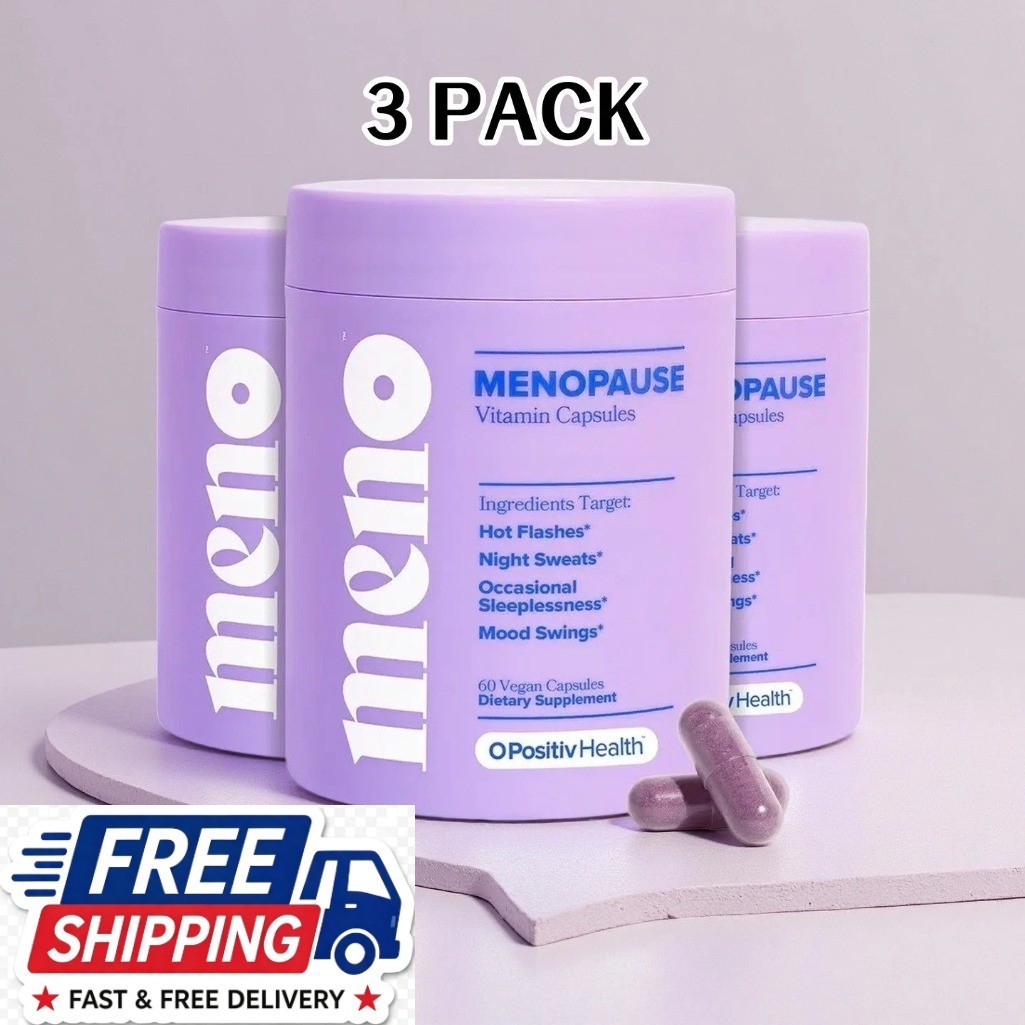 3PCS O Positiv Daily Vitamin Capsules Hormone Free Women Nutritional Support60ct