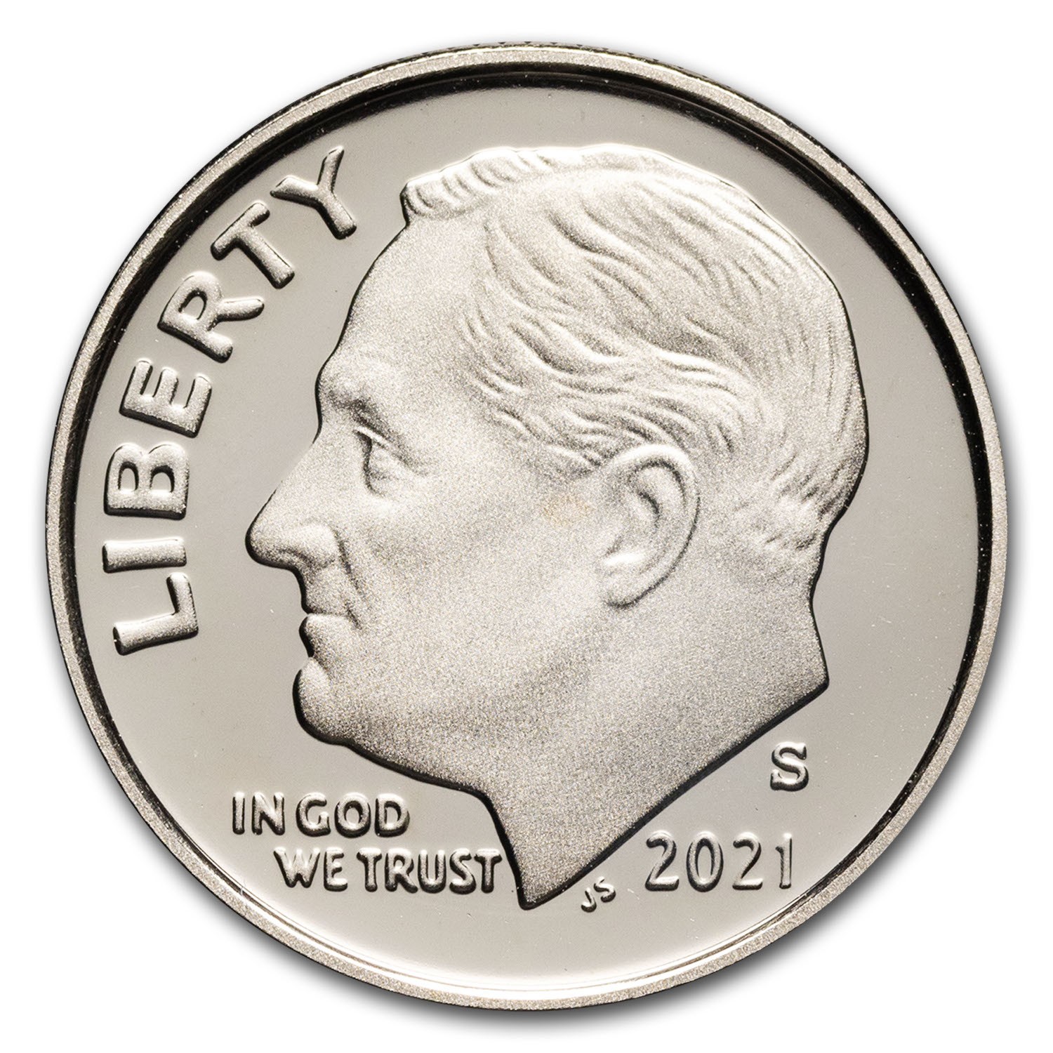 2021-S Roosevelt Dime Gem Proof 2021-S Roosevelt Dime Gem Proof