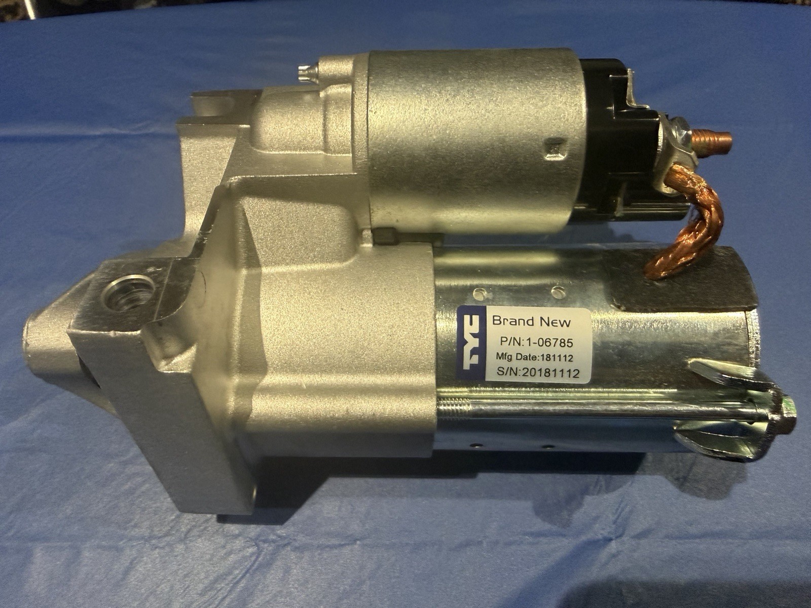 New TYC 1-06785 Starter Motor For 2006-2011 GM V6 Vehicles High Quality Car Auto