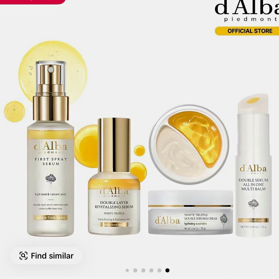 d\'Alba White Truffle Glow & Lift Set Hydrating Firming Radiance Serum Cream Balm d\'Alba White Truffle Glow & Lift Set Hydrating Firming Radiance Serum Cream Balm