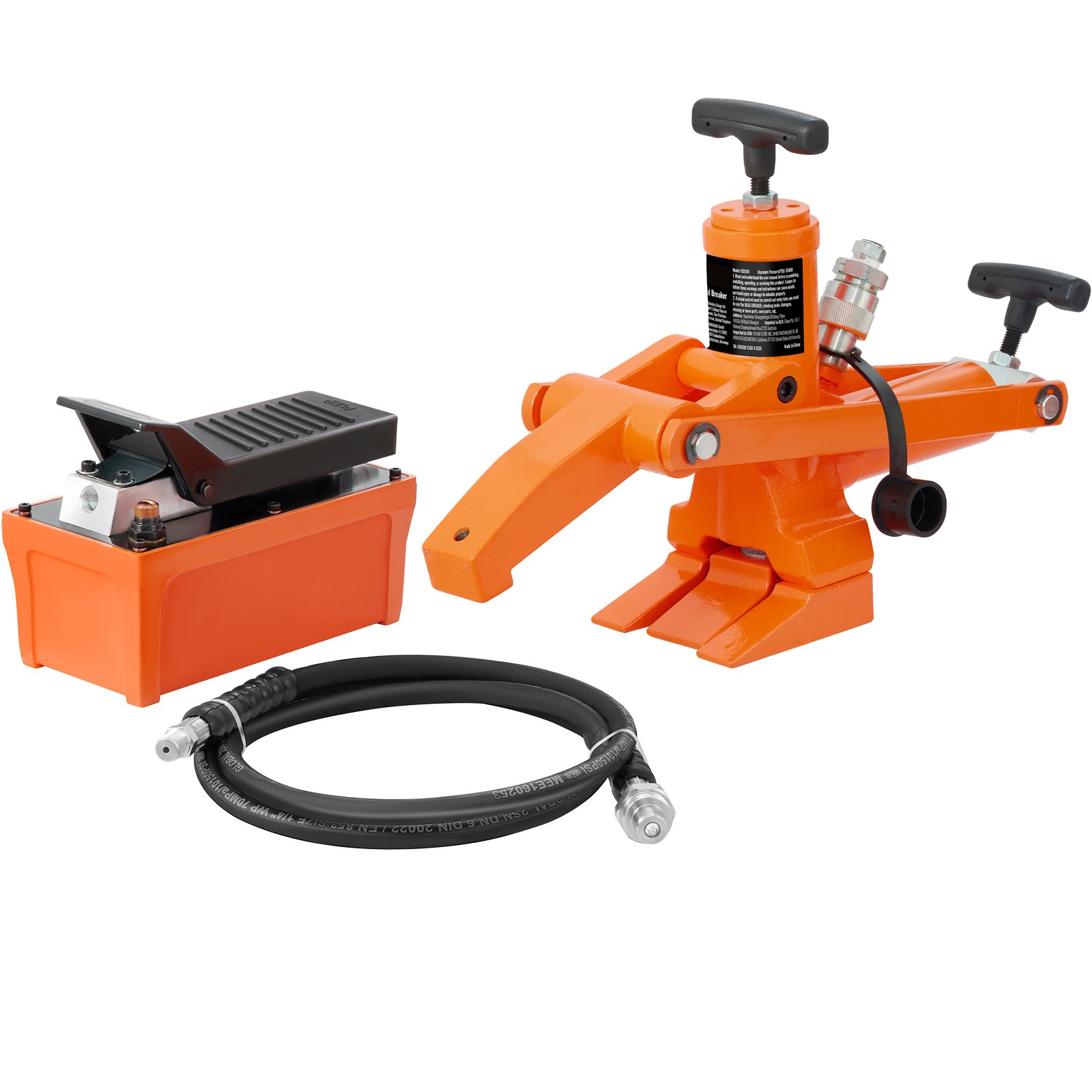 Uimoso Hydraulic Tire Bead Breaker 10000 PSI Foot Pump for Tractor Truck Tire