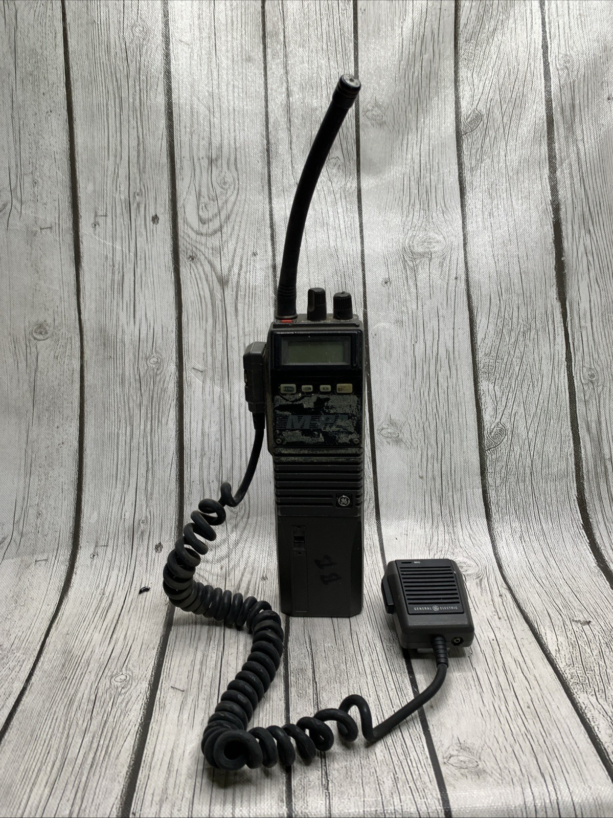 RARE GE ERICSSON M-PA SYSTEM PS SCANNER RADIO W/Mic RARE GE ERICSSON M-PA SYSTEM PS SCANNER RADIO W/Mic