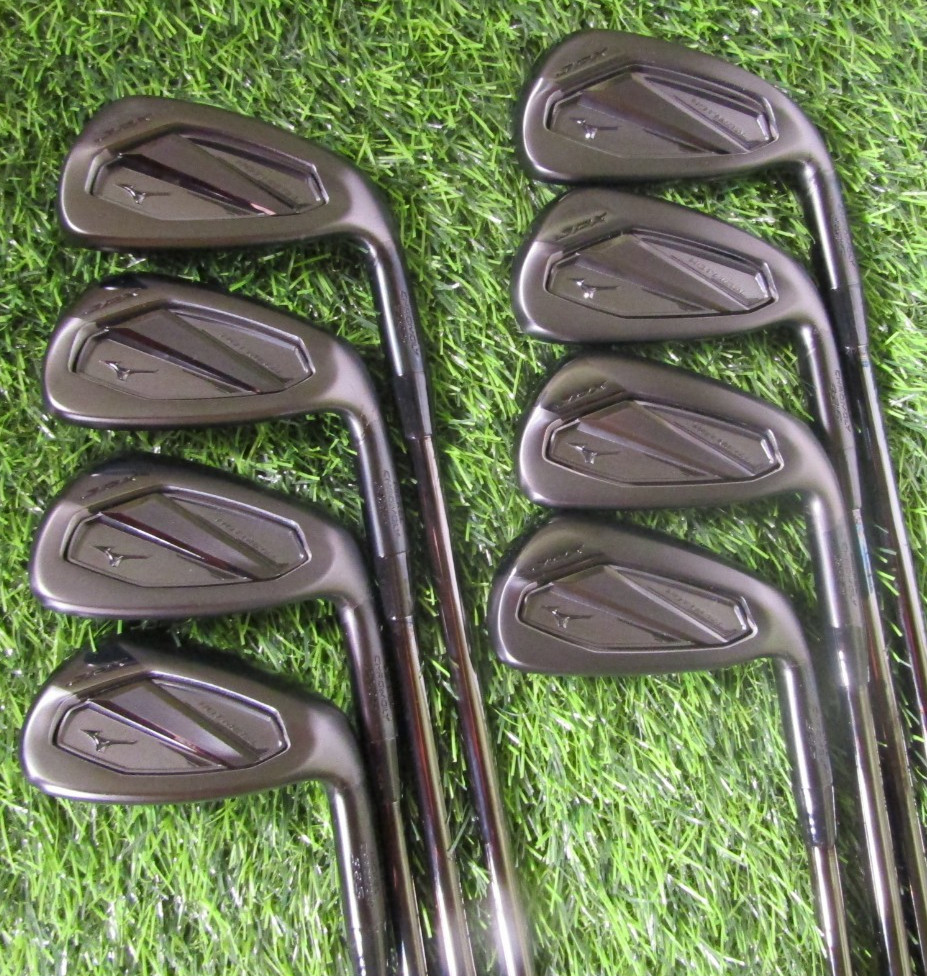 Mint Mizuno JPX-925 Hot Metal Iron Black Set, 4-GW, KBS Tour Lite Black, Stiff
