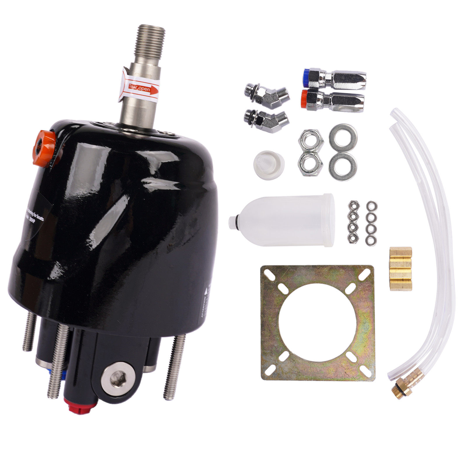 For SeaStar Pro 2.0 Steering Helm, HH5770-3, Front Mount Outboard, Up to 300 HP