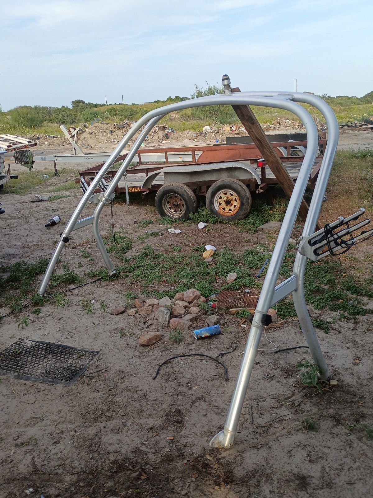 Sea Ray Wakeboard Tower with Wake Board Racks  and Hardware Great Condition
