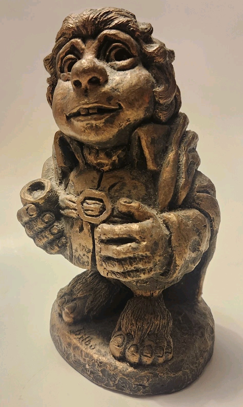 VTG 78\' Mike Makras Loard Of The Rings LOTR Bilbo Baggins Handmade Sculpture 