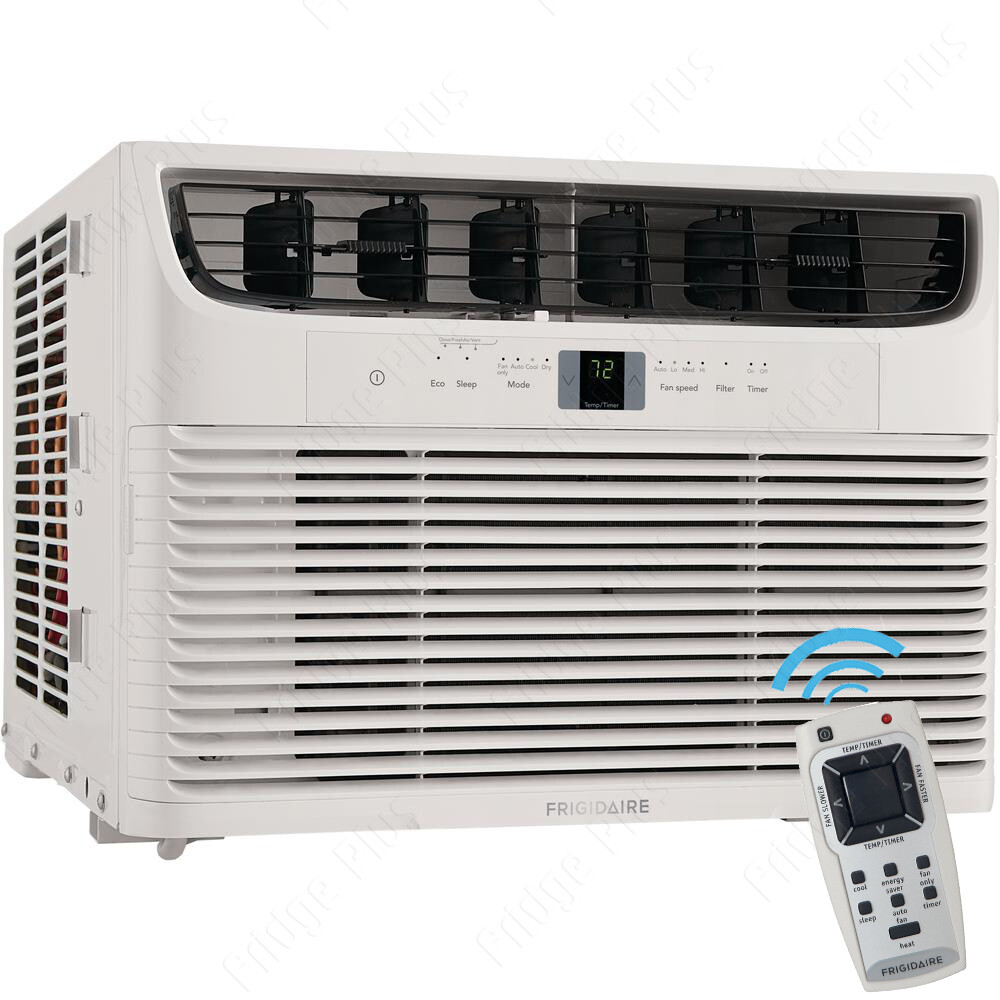 Frigidaire 12000 BTU Window Air Conditioner, 550 SqFt Home 115V Room Unit Remote