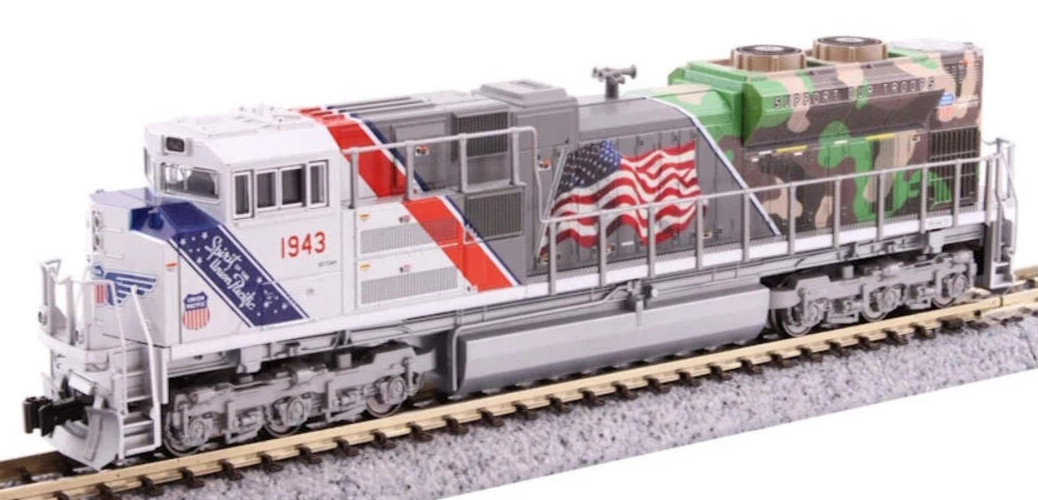 KATO 1761943 N SCALE EMD SD70ACe Nose Headlight UP The  Spirit #1943 176-1943 DC