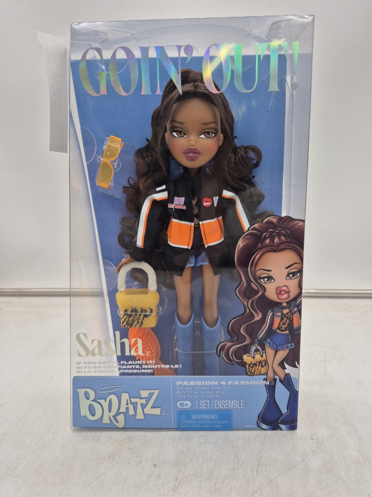 BRATZ - Goin’ Out - SASHA Fashion Doll & Accessories (NEW) [2024]