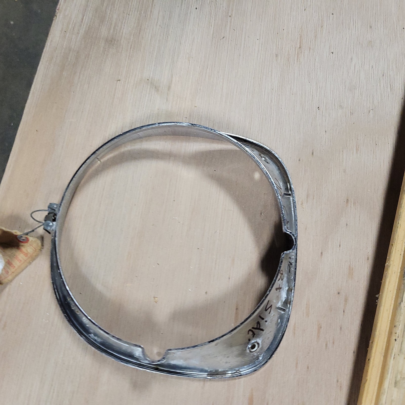 Nos 1965 Impala Exc Ss Left Side Inner And Outer Headlight Bezels Nos 1965 Impala Exc Ss Left Side Inner And Outer Headlight Bezels