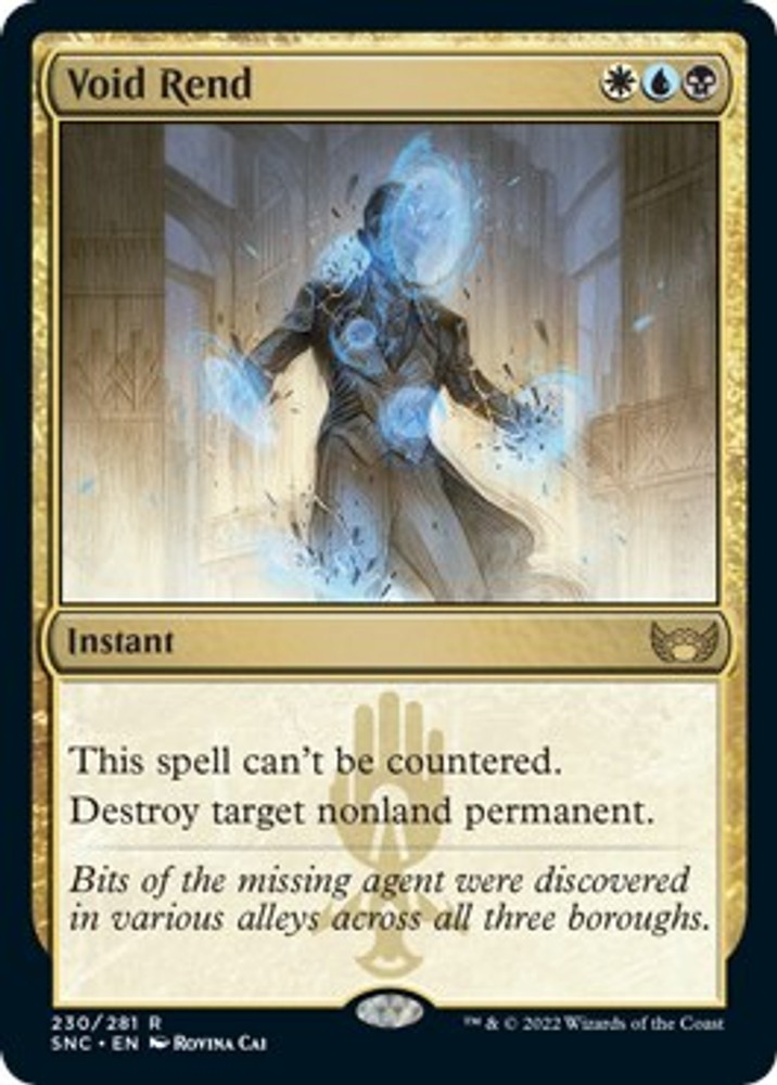 Void Rend #230 *Foil* (LP) Streets of New Capenna (SNC) MTG