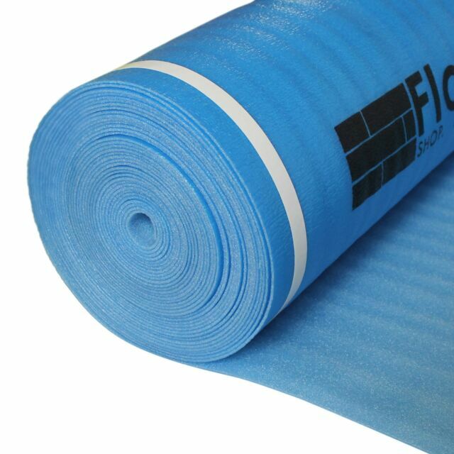 Laminate Flooring Underlayment Vapor Barrier Blue - 200 sqft, 3 mm thick Laminate Flooring Underlayment Vapor Barrier Blue - 200 sqft, 3 mm thick