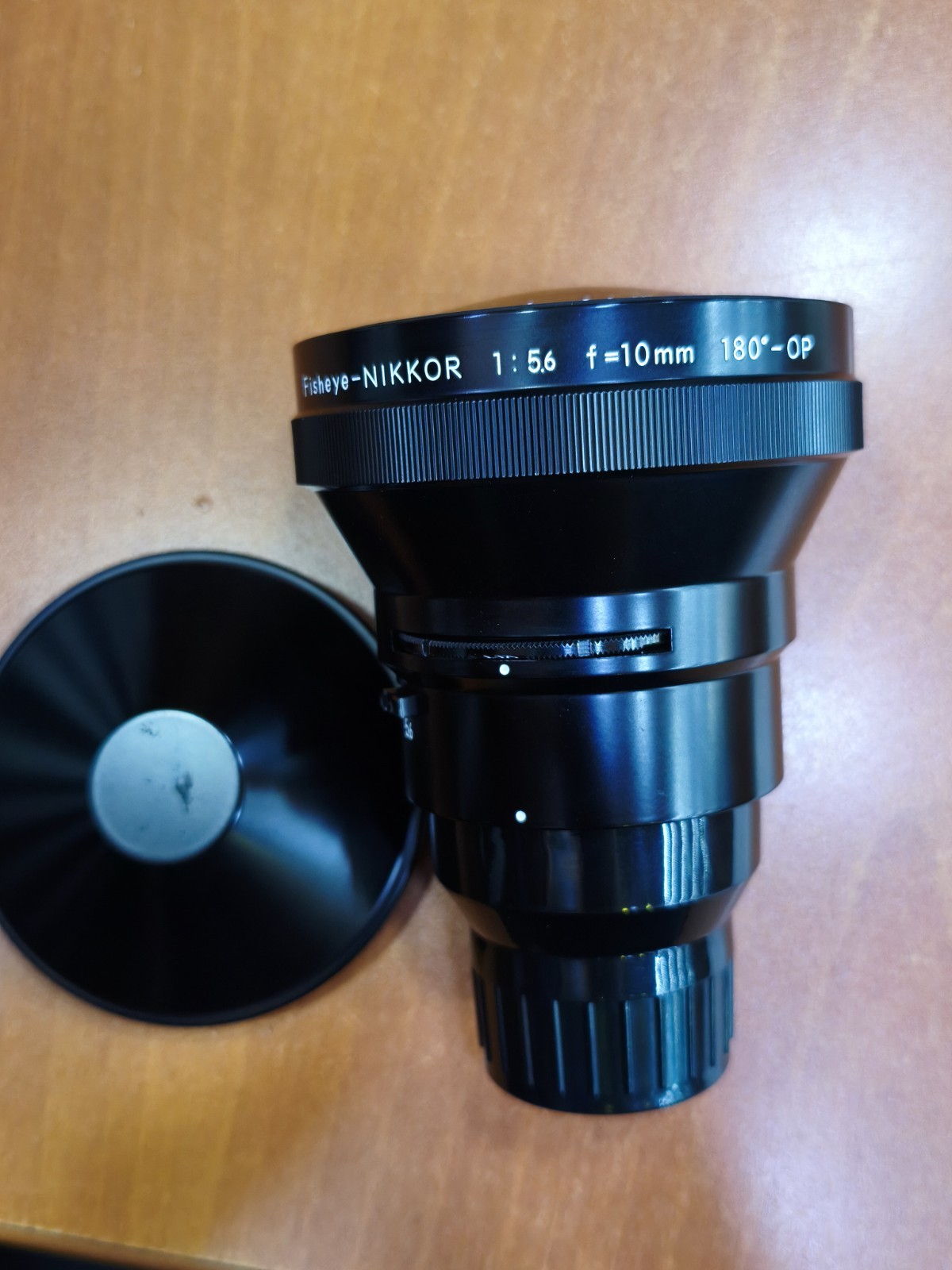 Rare Nikon Fisheye Nikkor 10mm F5.6 lens With Caps 