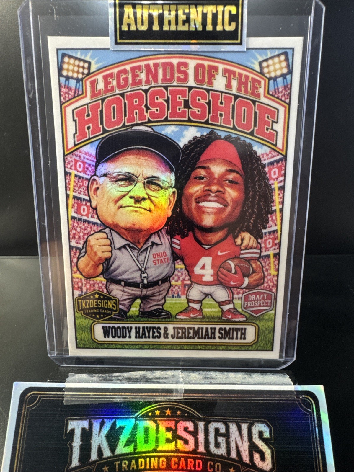 2026 Tkzdesigns Legends Of The HorseShoe Woody Hayes & Jeremiah Smith LH1 OSU
