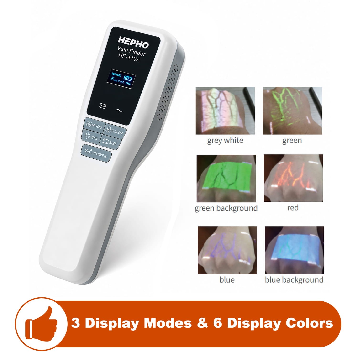 HF-410A Vein Finder Portable Locator Nursing Blood Vessel Searching Machine, US HF-410A Vein Finder Portable Locator Nursing Blood Vessel Searching Machine, US