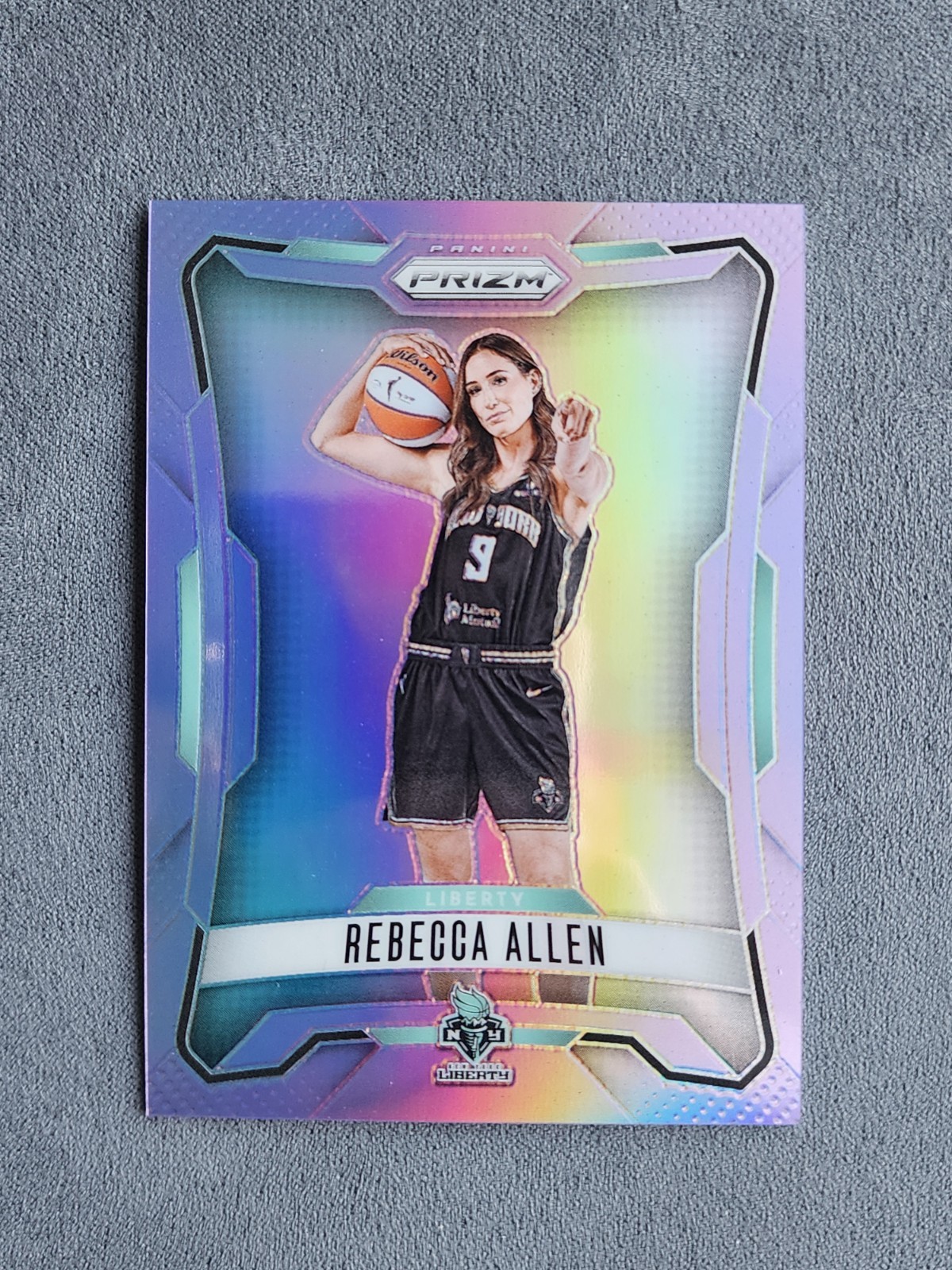 2026 Panini Prizm WNBA REBECCA ALLEN LAVENDER PRIZM /110 LIBERTY #23 2026 Panini Prizm WNBA REBECCA ALLEN LAVENDER PRIZM /110 LIBERTY #23